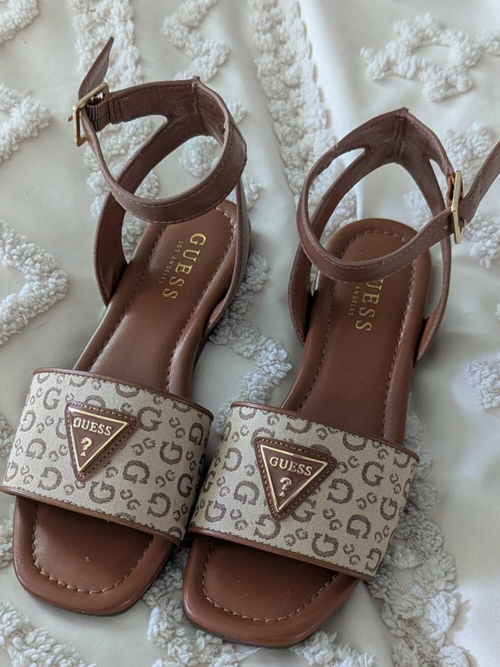 Guess "Hazens" Ankle Strap Sandals - US Size 6